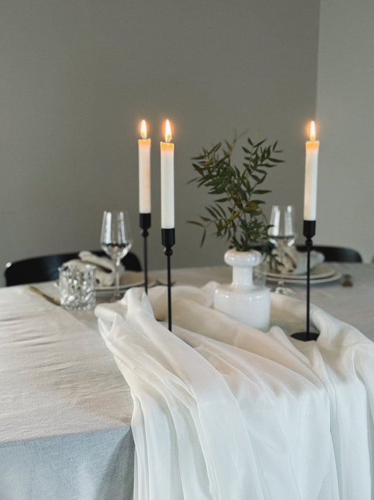 Kynttilänjalka musta