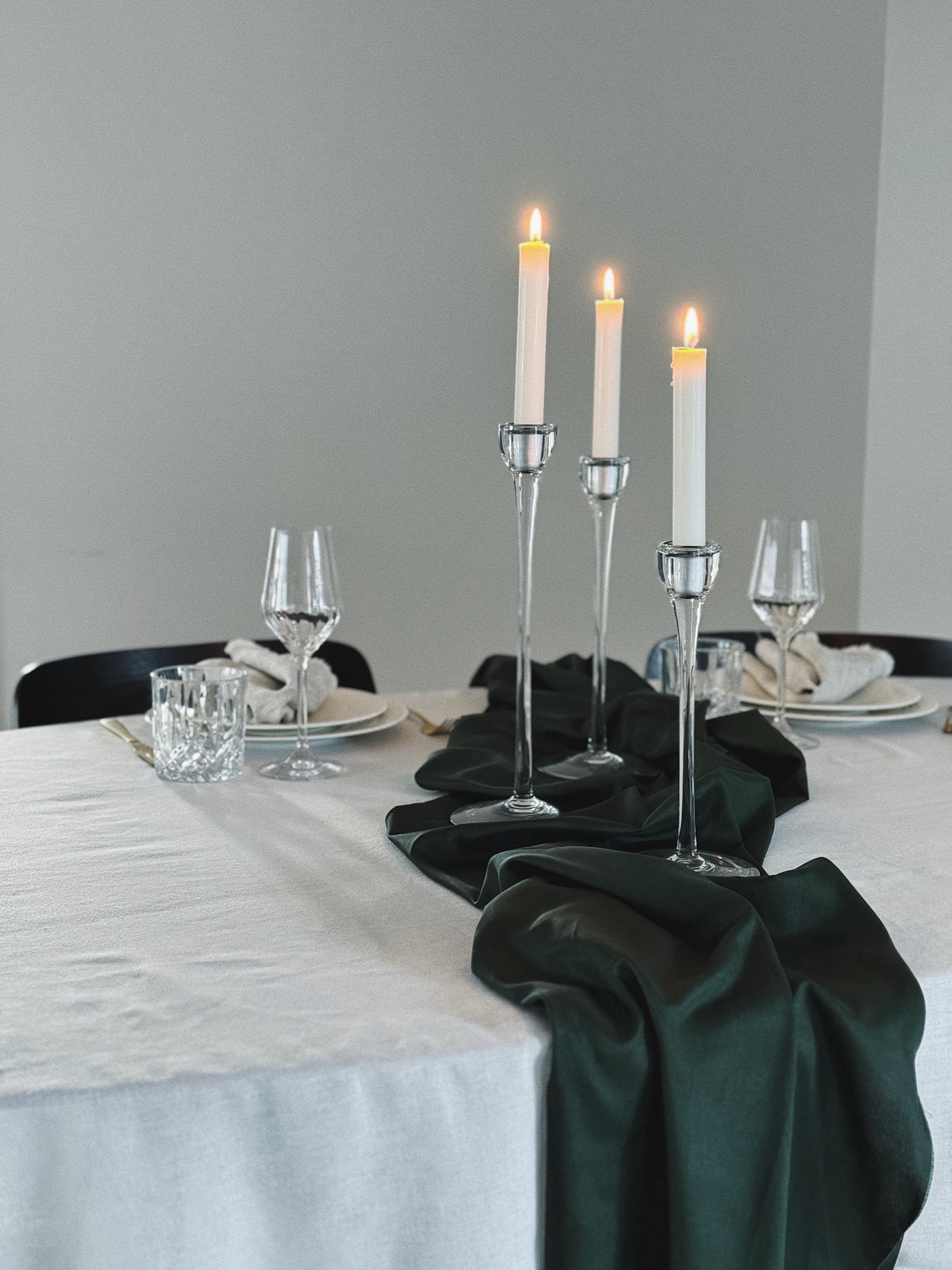 Kynttilänjalka lasinen